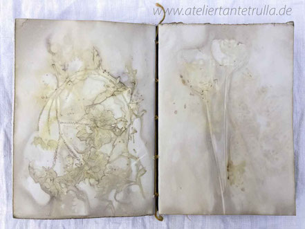 Eco-Print Buchbinden