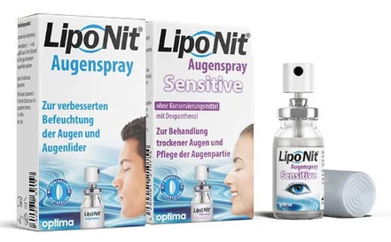 Lipo Nit Augenspray und Lipo Nit Augenspray Sensitivee