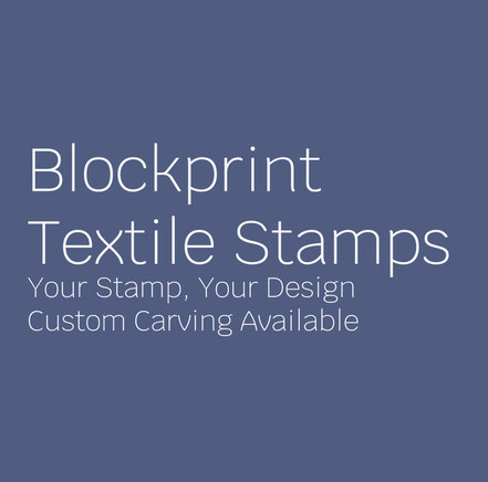 Unleash your creativity with custom-designed block printing stamps. Your stamp, your design. Explore our custom carving service for personalized block printing stamps.