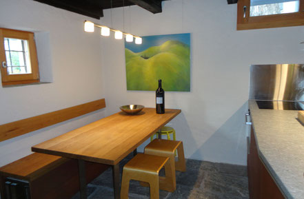 Cascina in Castasegna Umnutzung