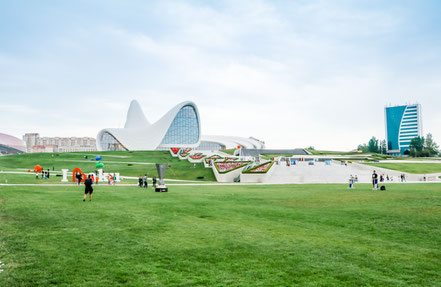 Baku Heydar Aliyev Center Moderne Architektur