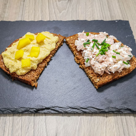 Gesunde Brotzeit: Gesunde Aufstriche
