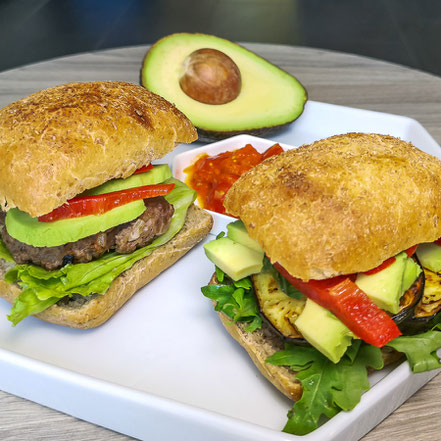 Gesunde Brotzeit: Kalte Burger