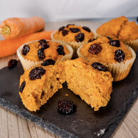 Gesunde Brotzeit: Karottenmuffins