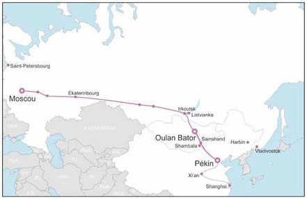 transsibérien de Moscou à Pékin