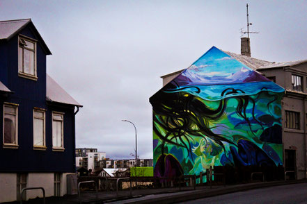 Island - Reykjavík - Streetart