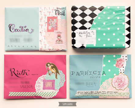 Happy Mail = Día Feliz!!! by Sami Garra