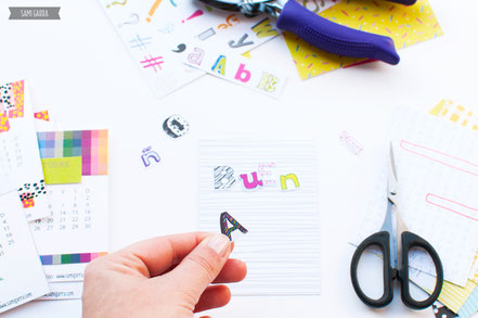 Crafternoon: calendario 2016 "de bolsillo" by Sami Garra