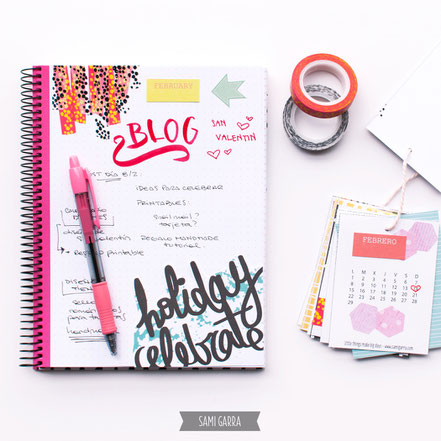 Crafternoon: calendario 2016 "de bolsillo" by Sami Garra