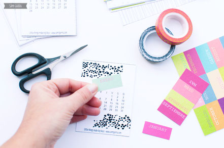 Crafternoon: calendario 2016 "de bolsillo" by Sami Garra