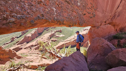 Die Inkahöhlen bei Humahuaca