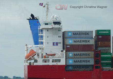 Containerschiff ELBSUMMER, IMO 9386718, Elbdeich Reederei