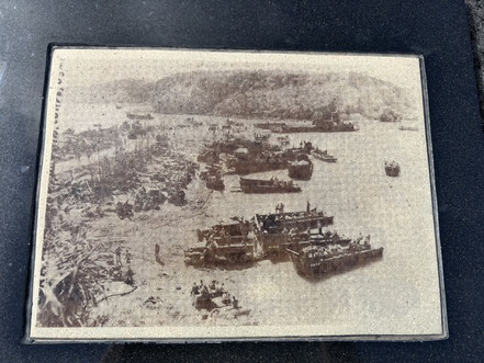 米軍上陸の地碑