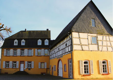 Sommertag an der Gustavsburg in Homburg-Saar