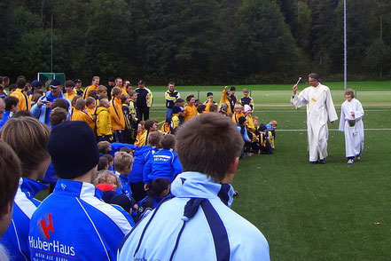 Einweihung des neuen Fußballplatzes des Hölzlebrucker SV - 2008