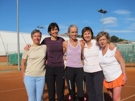 Florence; Marie Christine; Andrea; Patricia; Aude