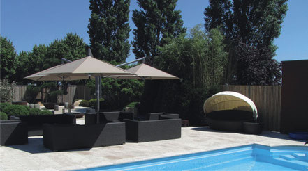 may RIALTO für Private Terrassen pool 3er