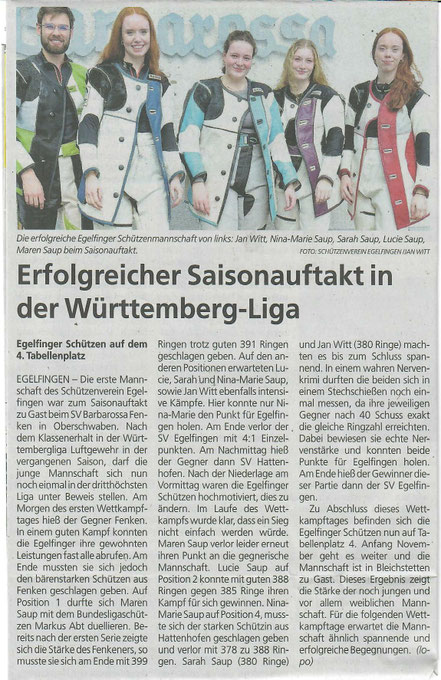 Quelle: Schwäbische Zeitung vom 21.10.2025