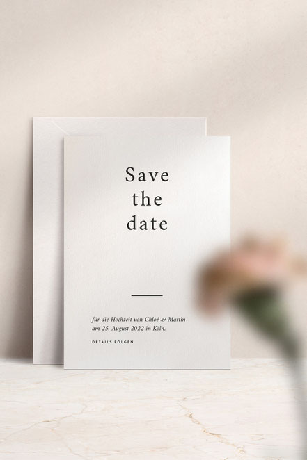 Save the date Karten & Hochzeitskarten von studio vanhart – Papeterie & Design