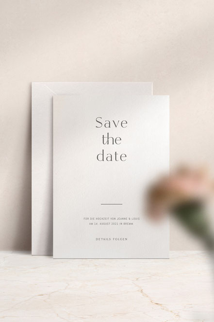 Save the date Karten & Hochzeitskarten von studio vanhart – Papeterie & Design