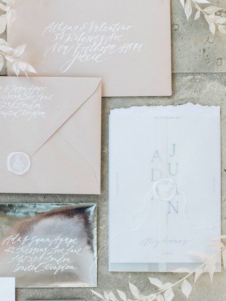 Hochzeitskarten und Einladungen von studio vanhart – www.studiovanhart.de