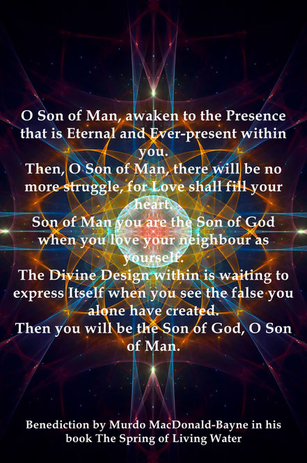 Benediction dated 02 Mar 1954, Pretoria, in the book: The Spring of Living Water by Murdo MacDonald-Bayne