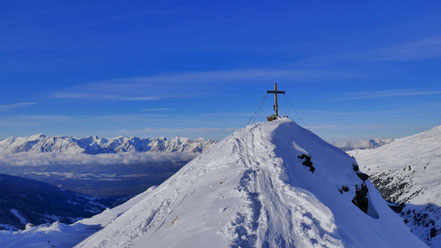 Hoher Kopf - Frühwinterpulver in den Tuxer Alpen