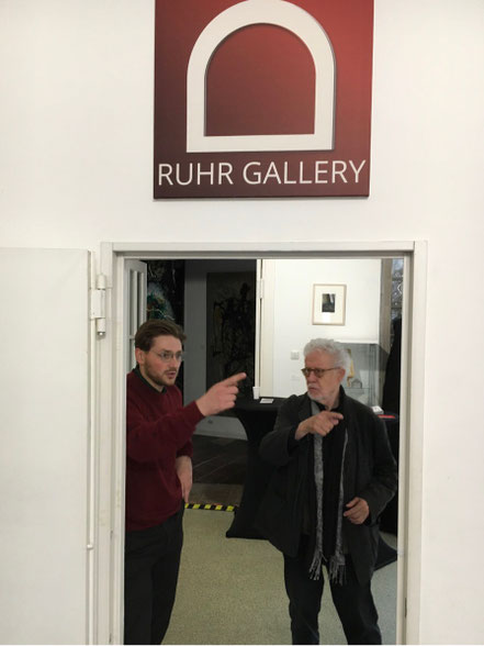 Prof. Martin Goppelsröder mit LUBENS (li.) 