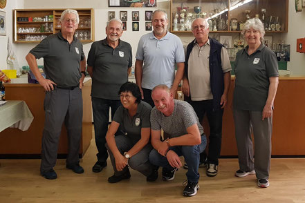 Reinhard Gurt, Georg Macek, Hardy Ponudic, Günter Kilga, Anita Schmidt-Ströhle, Waltraud Vögel, Gotthard Ströhle