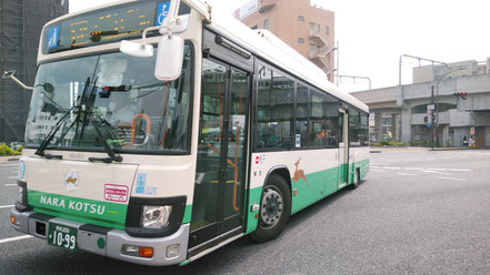 奈良交通バス（通常塗装）