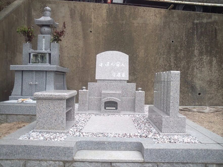洋墓「永遠の栄え」：岡山市