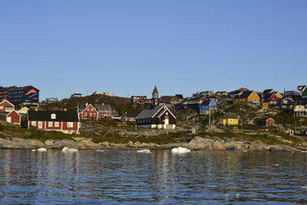 Die Kirche von Ilulissat gehört zu den ältesten Gebäuden im Land