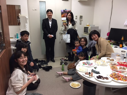 2017/12　お世話になった方々と忘年会、皆様1年間おつかれさまでした。