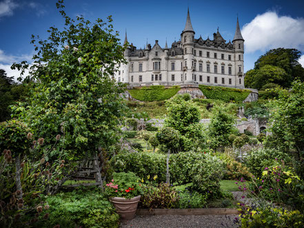 Dunrobin Castle bei Golspie im Nordosten Schottlands