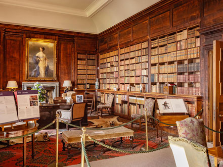 Bibliothek von Dunrobin Castle