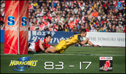 Sunwolves -v- Hurricanes