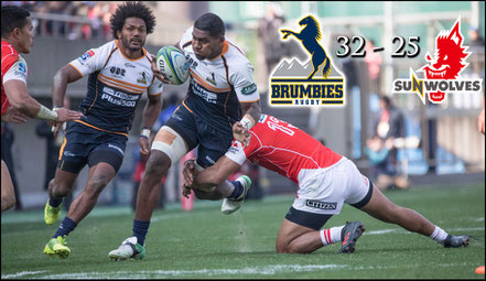 Sunwolves -v- Brumbies