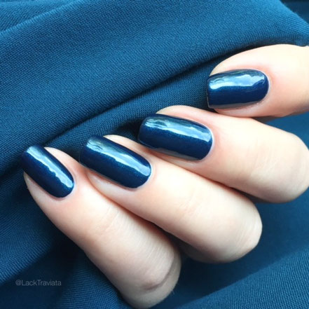 swatch essie bell bottom blues by LackTraviata