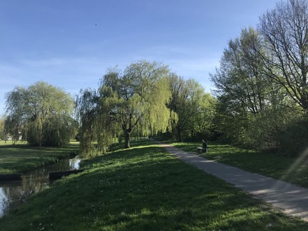 Erholungsoase Kattenescher Fleet in Bremen-Kattenesch