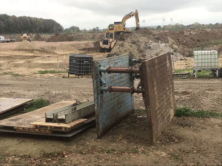 Baustelle der Gartenstadt Werdersee (Foto 10/2018)