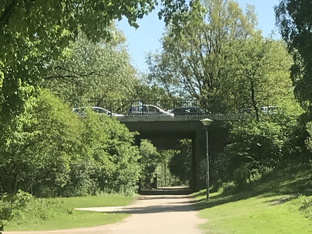 Unterführung der Habenhauser Brückenstraße am Krimpelsee