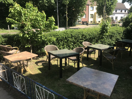 Sommergarten der Taverna Hippokrates - 28277 Bremen Kattenturm