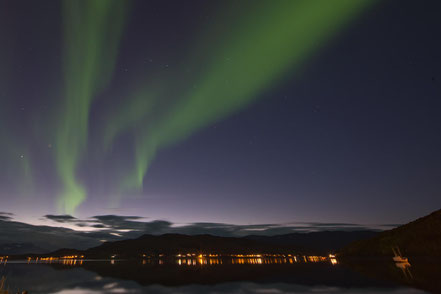 Polarlicht, Burfjord, Norwegen