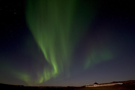 Hamningberg, Norwegen, Polarlicht