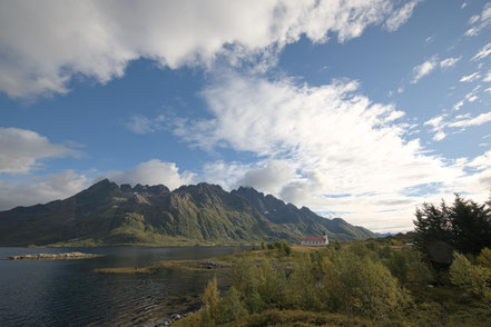 Austnesfjord, Lofoten, Norwegen