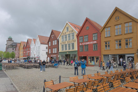 Bryggen, Bergen, Norwegen
