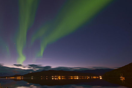 Polarlicht, Burfjord, Norwegen