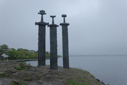 Stavanger, Schwerter im Fels, Norwegen