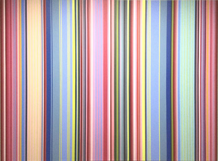 Rosarot und Himmelblau | 2022 | Acryl auf Leinwand | 120 x 160 cm 