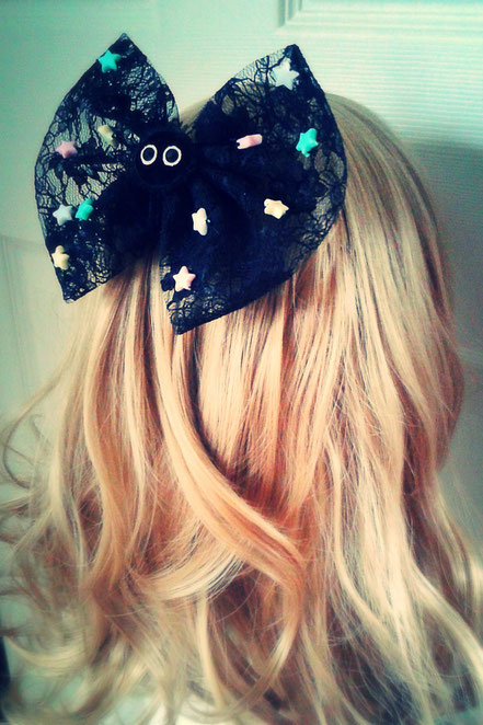 Kawaii Soot Sprite Large Lolita Bow